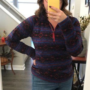 Eddie Bauer Geometric Aztec Fleece